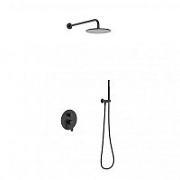 Душевой комплект Berges Nardis 2R 071004, черный матовый