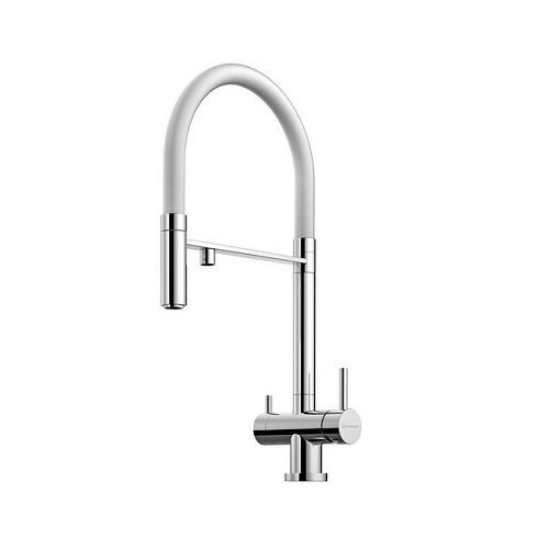 Смеситель для кухни с гибким изливом и подключением фильтра OMOIKIRI Kanto (4 цвета)