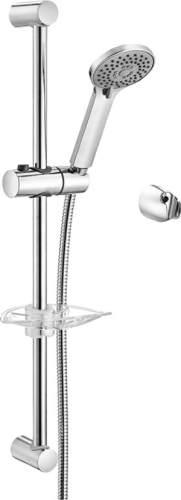 Душевой гарнитур E.C.A Nita Sliding Rail Hand Shower Set 102146025EX (стойка, лейка 3 режима, шланг 150)