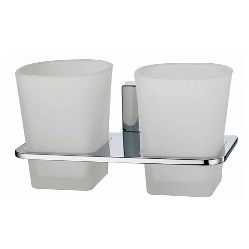 Подстаканник двойной Wasserkraft Leine K-5028D хром