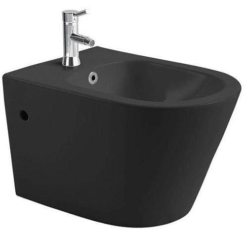 Биде подвесное Aquatek Вега AQ1057-MB, черный матовый