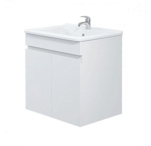 Тумба с раковиной Мирсант NEXT 60 подвесная 2 двери