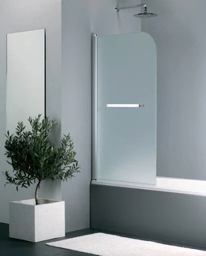 Шторка для ванной Ticino Luna TL-K277M 75*140, матовое стекло Шторка для ванной Ticino Luna TL-K277M 75*140, матовое стекло