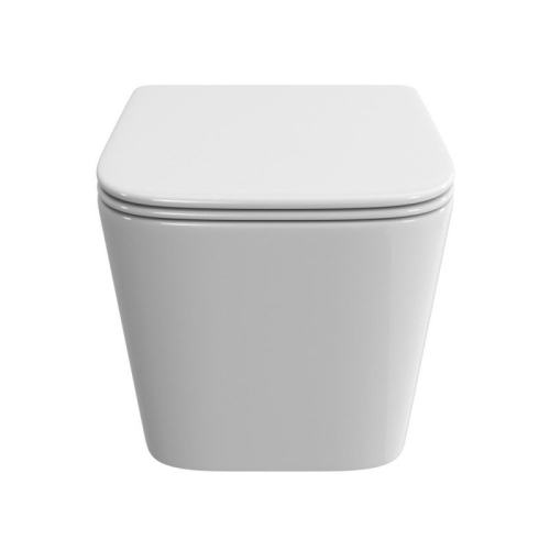 Унитаз подвесной Belbagno DUE-TOR торнадо белый сиденье с микролифтом фото 9