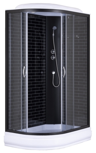 Душевая кабина Loranto CS-66120-20R GB 120 120*80, правая, средний поддон
