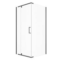 Душевое ограждение Triton Терра-Графит 90*90 стекло прозрачное