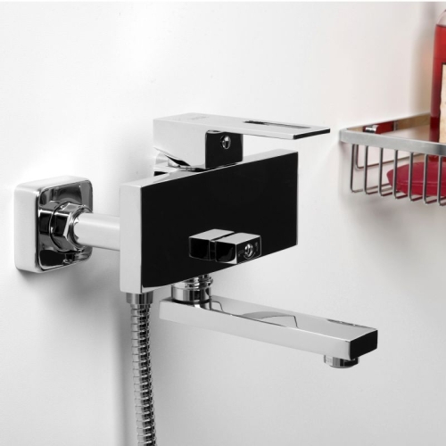 Смеситель для ванны Wasserkraft Alme 1501 хром фото 2