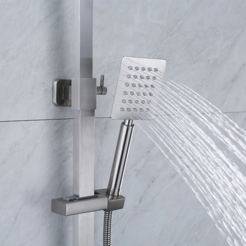 Душевая система Ledeme L72433 нержавеющая сталь фото 4