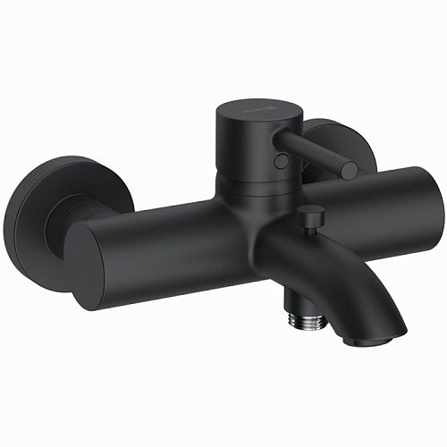 Смеситель для ванны Kludi Bozz 386913976 черный
