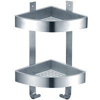 Полка Azario AZ-833-2 угловая двухэтажная