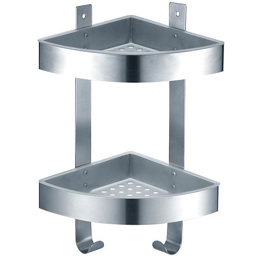 Полка Azario AZ-833-2 угловая двухэтажная