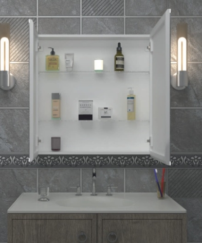 Зеркало-шкаф Mirsant Арена 60, 80, 100 фото 2