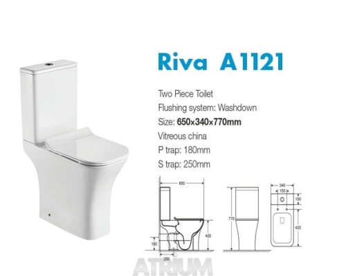 Унитаз напольный безободковый Avanti Riva A1121 фото 2 Унитаз напольный безободковый Avanti Riva A1121 фото 2