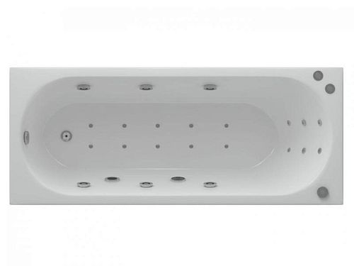 Ванна Aquatek Оберон электронное управление 160, 170*70, 180*80 гидромассажная