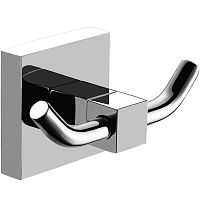 Крючок двойной Azario Rina AZ-87005B, хром