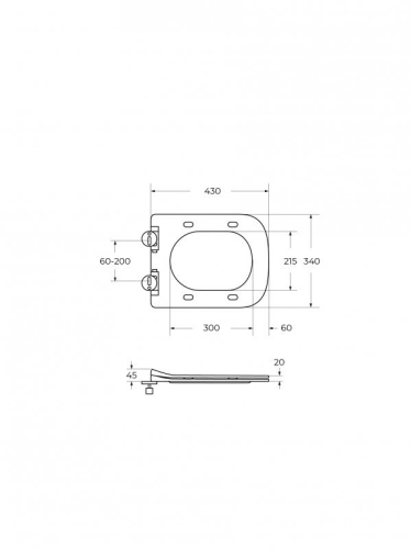 Унитаз подвесной безободковый Belbagno Kraft-Tor смыв Торнадо фото 9