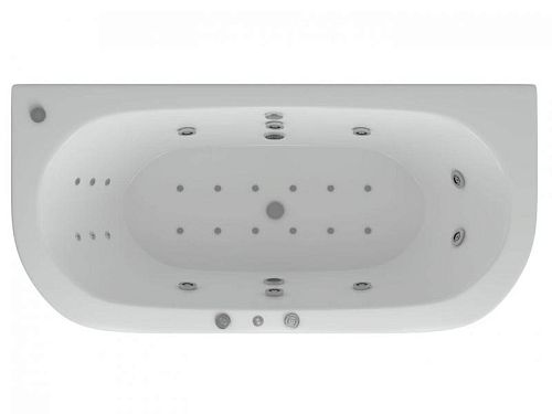 Ванна Aquatek Морфей пневматическое управление 190*90 гидромассажная