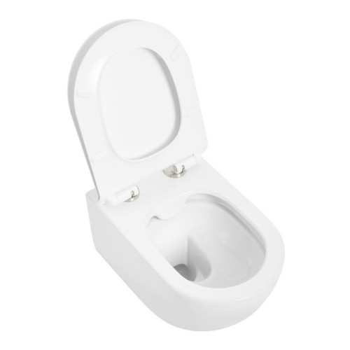 Унитаз подвесной Cezares MOLVENO безободковый белый фото 3