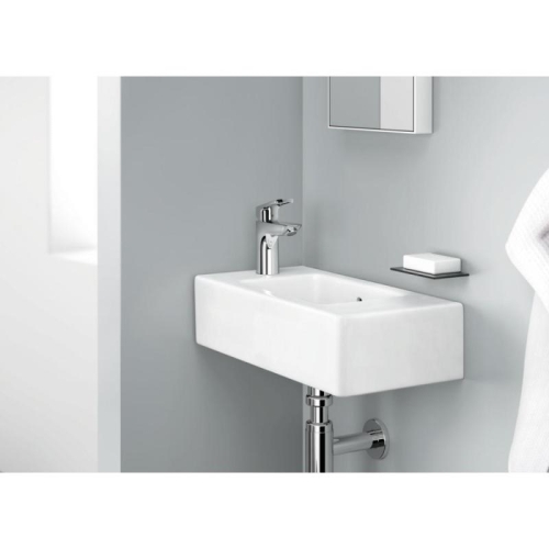 Смеситель для раковины Hansgrohe Logis Loop 71151000, хром, со сливным гарнитуром фото 2