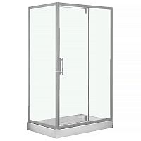 Душевое ограждение Loranto CS-6128C 120 120*80, низкий поддон