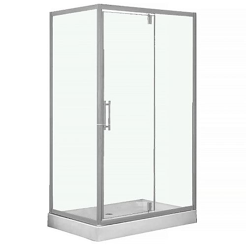 Душевое ограждение Loranto CS-6128C 120 120*80, низкий поддон