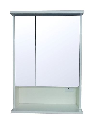 Зеркало-шкаф Loranto Арфа 60 80 с подсветкой