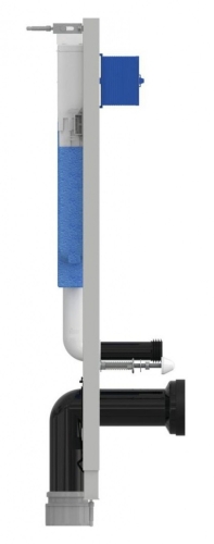 Инсталляция Ideal Standard ProSys Eco Frame 2.0 (R046367) Кнопка чёрная, белая, хром  фото 3