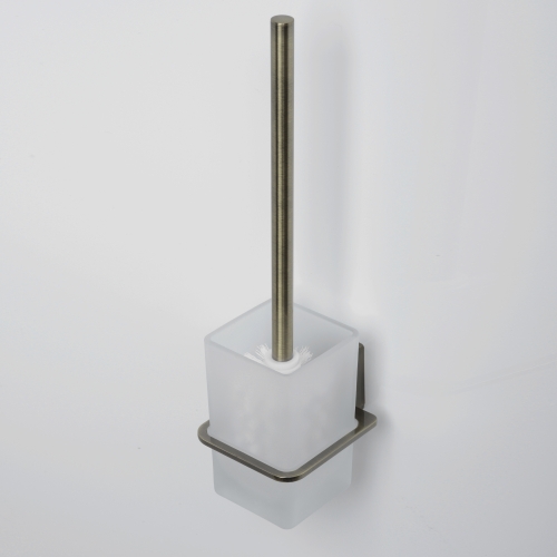 Щетка для унитаза подвесная Wasserkraft Exter K-5227 бронза фото 2