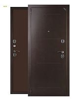 Дверь входная Tandoor Стандарт Антик медный/Шоколад 86, 96*205 левая/правая