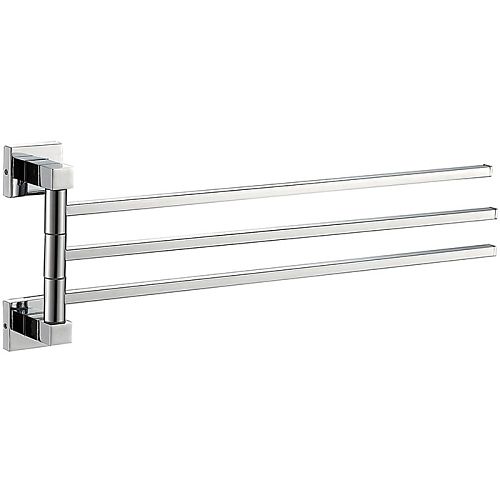 Полотенцедержатель тройной "рога" Haiba HB8613 хром