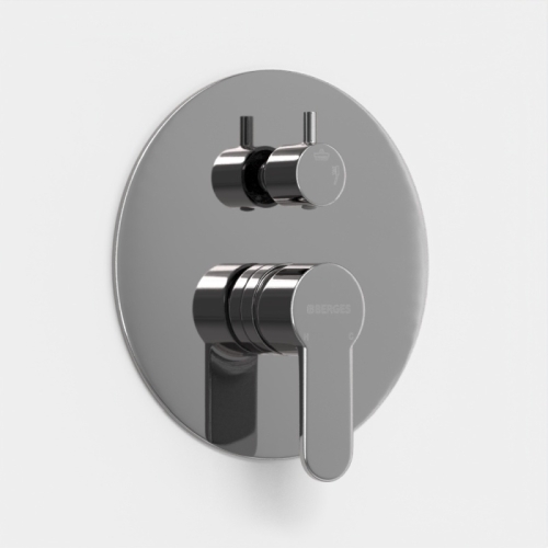 Душевой комплект Berges Nardis 2R 071003, хром фото 4