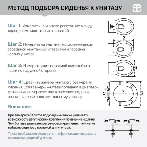 Сиденье для унитаза BERGES Nord PP 015704  универсальное, пропилен фото 5