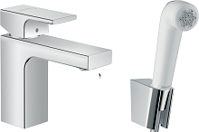 Смеситель с гигиеническим душем Hansgrohe Vernis Shape 71216000 хром