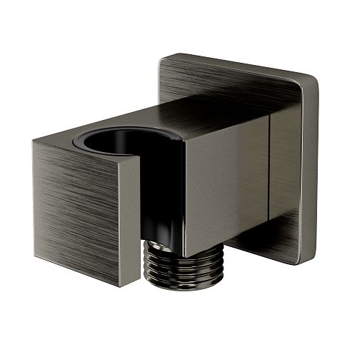 Подключение шланга с держателем Wasserkraft Wiese A186 оружейная сталь