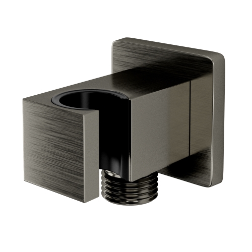 Подключение шланга с держателем Wasserkraft Wiese A186 оружейная сталь