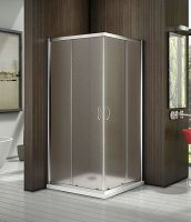 Душевое ограждение BAS LATTE CR 80*80, 90*90, 100*100 хром