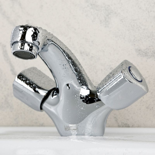 Смеситель для умывальника Wasserkraft Amper 2903 хром фото 3