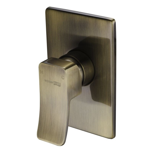 Встроенный смеситель для душа Wasserkraft Exter 1651 бронза