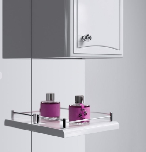 Зеркало со шкафом Aqwella BARCELONA 55 60 70 80 100 фото 4