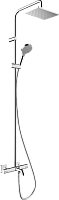 Душевая система с термостатом и изливом Hansgrohe Vernis Shape Showerpipe 230 1jet 26284000 хром