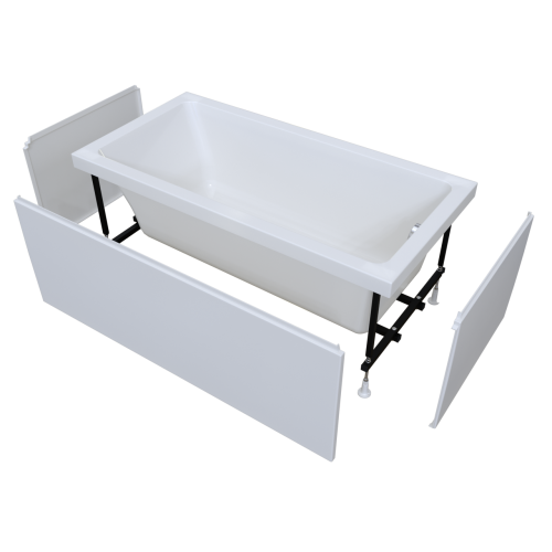 Ванна акриловая Radomir Джоанна 140*70 + каркас фото 7