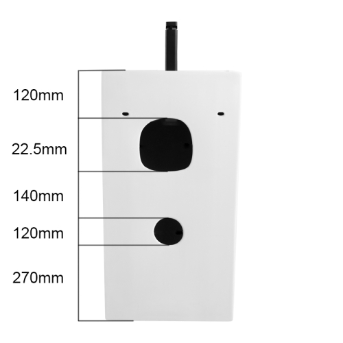 Раковина напольная Azario Comella AZ-314 48*42*83 фото 4