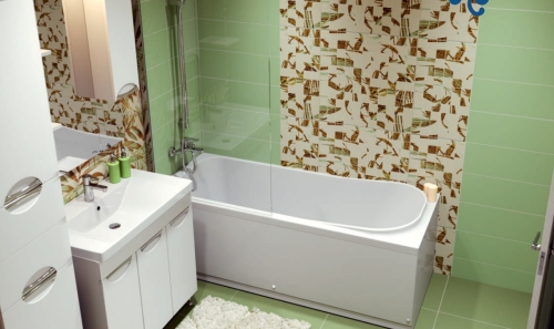 Ванна акриловая Mirsant Гагра 150, 160, 170*70 фото 3