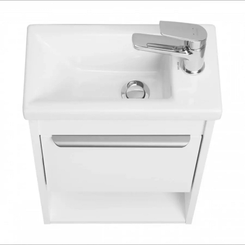 Тумба с раковиной Aquaton Хоуп 40, 60, 80, 100 Белый матовый фото 3