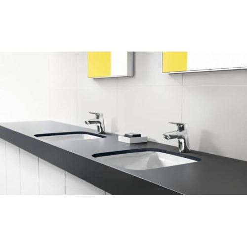 Смеситель Hansgrohe Logis для раковины 71071000, хром фото 3