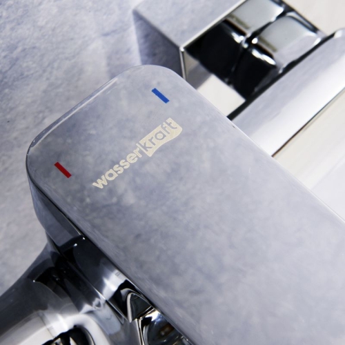 Смеситель для ванны Wasserkraft Salm 2701 хром фото 5