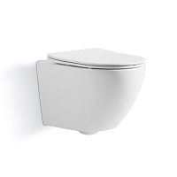 Унитаз подвесной безободковый SOLE PANDORA Turbo, смыв Торнадо