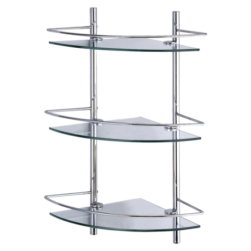 Полка стеклянная тройная Wasserkrsft K-3133