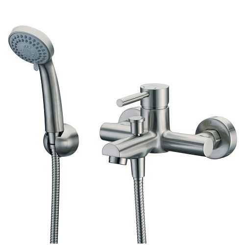 Смеситель для ванны Wasserkraft Wern 4201 матовый хром