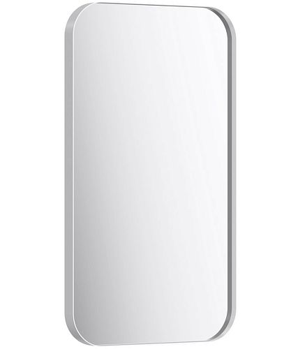 Зеркало Aqwella ACCENT 50*90 в белой раме